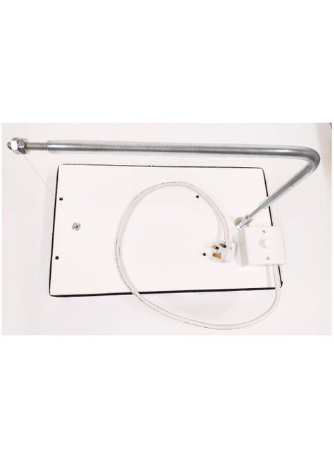 Styrofoam cutter for light foam and sponge,220 V , fixed on a flat wooden base 50cm*30cm, cutting axis height up to 25cm, removable and installable spiral cutting axis