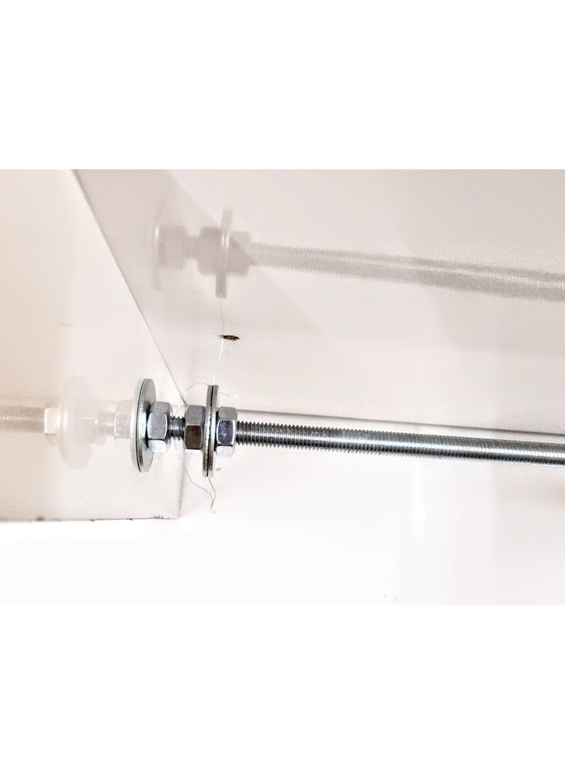 Generic - Styrofoam cutter for light foam and sponge,220 V , fixed on a flat wooden base 50cm*30cm, cutting axis height up to 25cm, removable and installable spiral cutting axis - Image 1