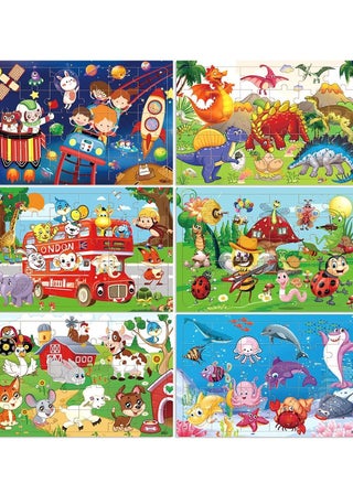 Wooden Jigsaw Puzzles for Kids ages 3-5 Year Old 30 Piece Colorful Wooden Puzzles for Toddler - pzsku/ZFBF6627A0EF04EDA5E20Z/45/_/1724773945/b10dc7df-cd05-406d-bd19-50e8f104eca4