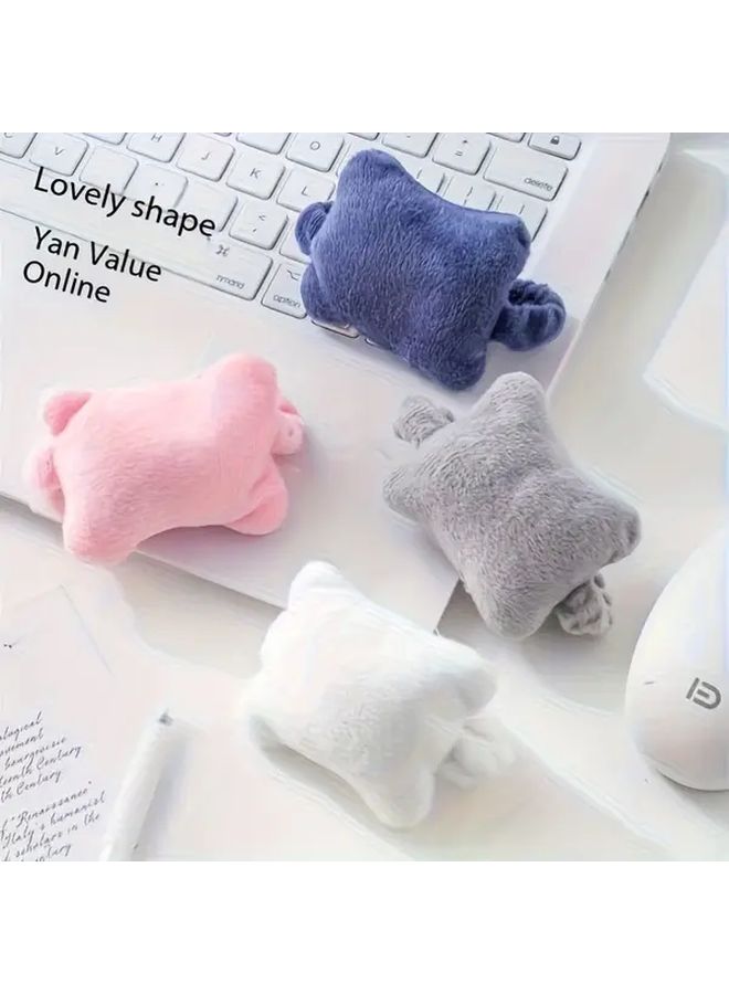 Pink Ergonomic Wrist Support Mouse Pad Cushion For Office Typing Comfort - Image 5