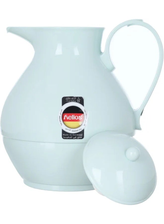 helios Thermos, 1 liter, thermal glass inner shell, plastic outer shell - pearly white - Image 4