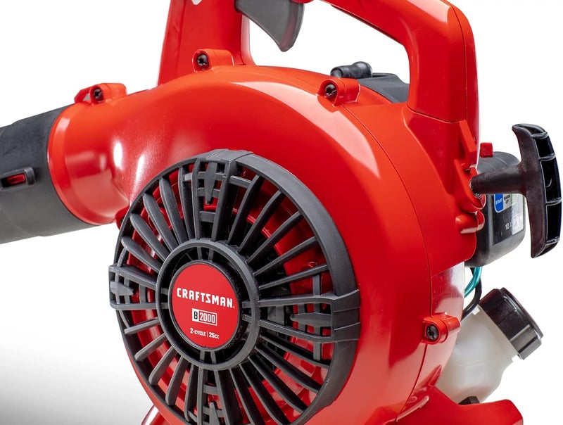 CRAFTSMAN CRAFTSMAN Gas Powered Leaf Blower Handheld Gas Blower 200MPH 25cc 2Cycle B210  - Image 5