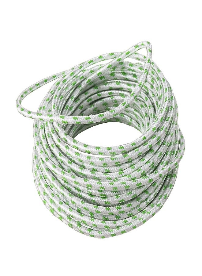 Kabi Aggro Clothesline Rope, 20 Metres Each, Pack of 2, Polyester, White and Green (2) - Image 3