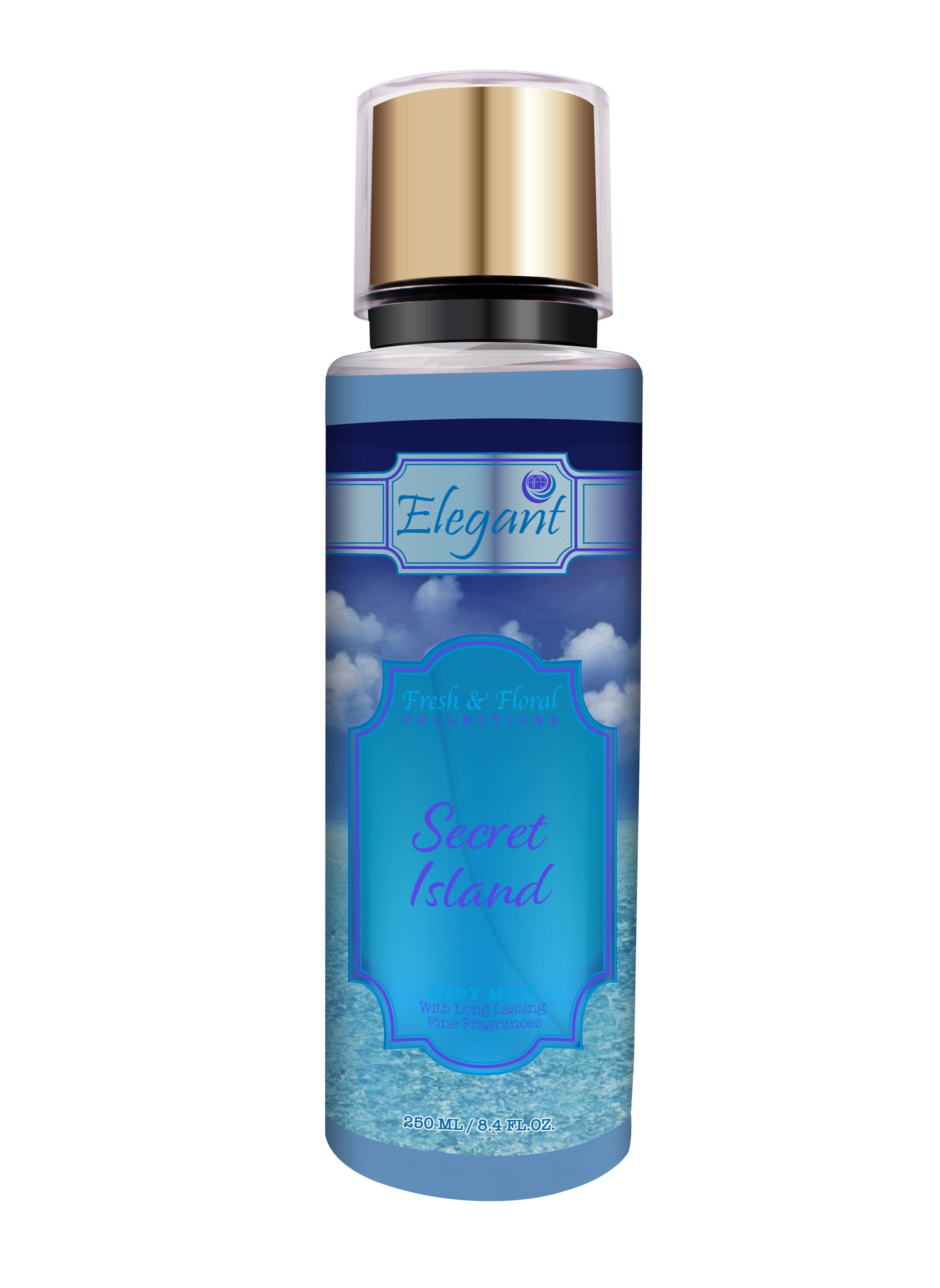 Elegant Secret Island Body Mist Spray 250ml 