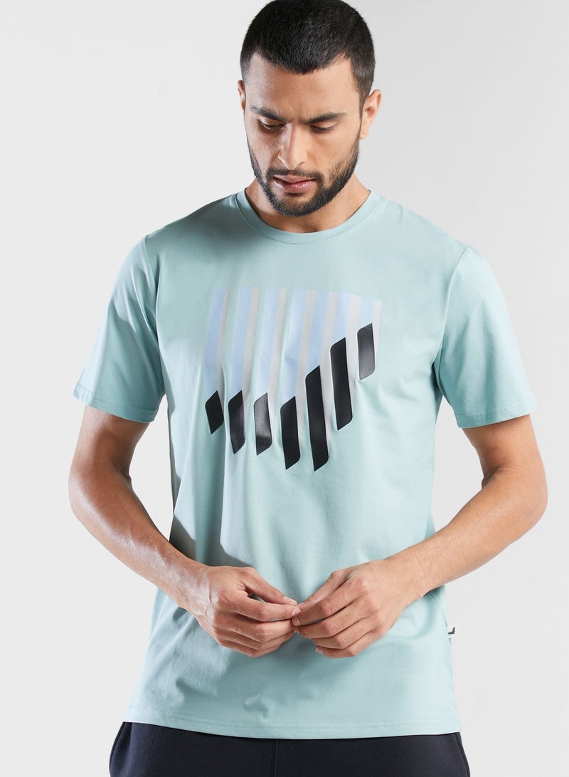 الإمارات Optical Graphic T-Shirt - Image 1