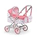 Corolle  Mon Grand Poupon Carriage Stroller  Adjustable Handle Folding Design for 14 17  20 Baby Dolls - Image 4