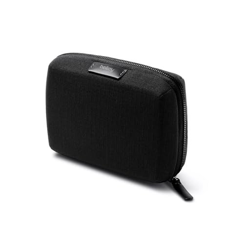 BELLROY حقيبة بيلروي التقنية المدمجة (شاحن، كابلات، فأرة، بنك طاقة، مفاتيح USB، دونجل) - أسود - Image 1