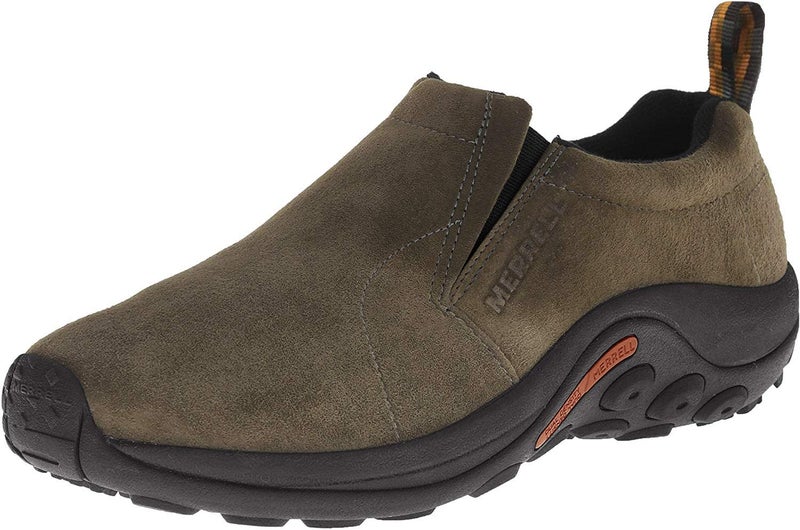 Merrell mens Jungle Moc loafers shoes, Gunsmoke, 11 US - Image 1
