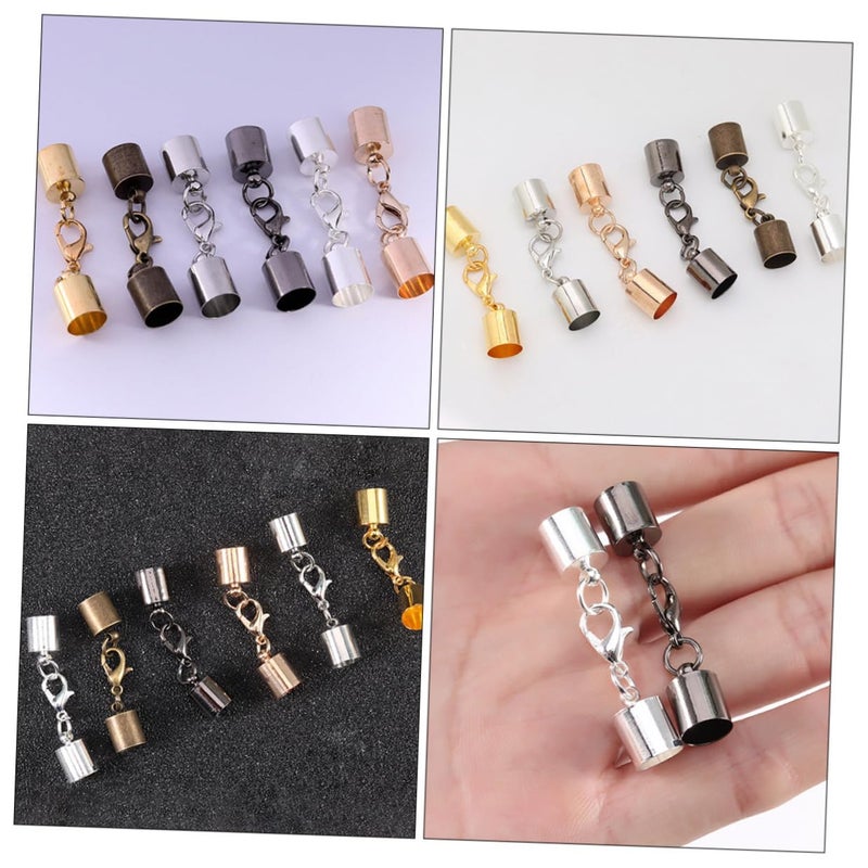 60 Pcs Mixed Colors Lobster Claw Clasps For DIY Jewelry Making Keychains Bracelets Necklaces - Image 3