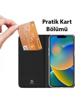 Coofbe Covered Apple iPhone 14 Plus Case with Wallet Card Compartment Stand Pu Leather Apple iPhone 14 Plus Cover Case  - Image 2