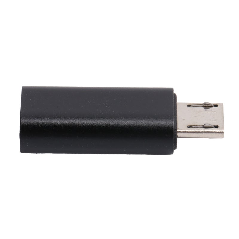 محول Type-C: سبائك الألومنيوم السوداء، نقل بسرعة عالية 480 ميجابت في الثانية - محول USB مع موصلات مطليّة بالنكل تم اختبارها بغرض التشغيل السريع لنقل البيانات بأكثر من 3000 عملية توصيل - Image 1