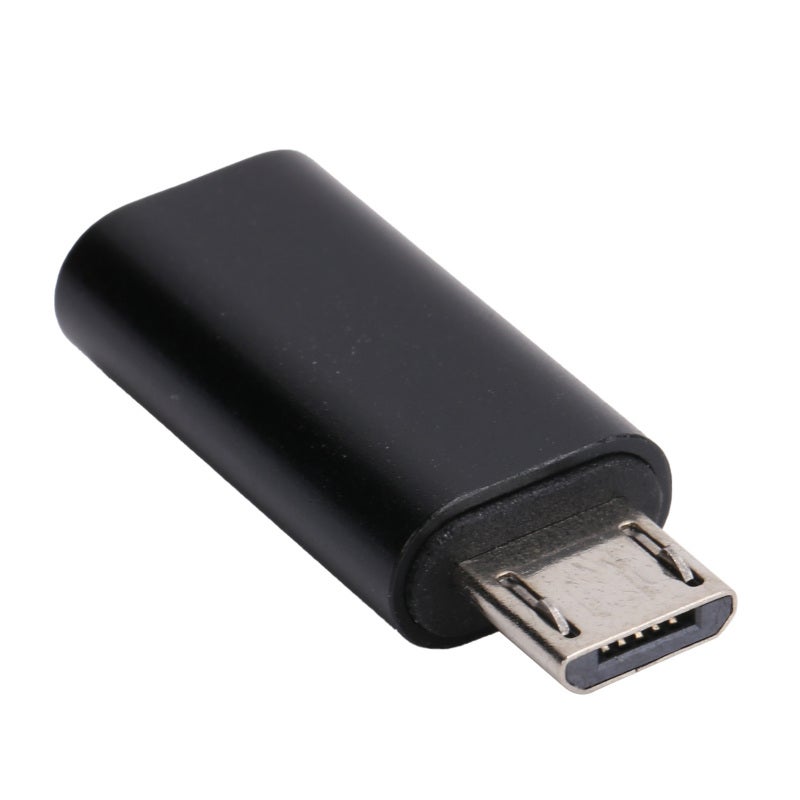 محول Type-C: سبائك الألومنيوم السوداء، نقل بسرعة عالية 480 ميجابت في الثانية - محول USB مع موصلات مطليّة بالنكل تم اختبارها بغرض التشغيل السريع لنقل البيانات بأكثر من 3000 عملية توصيل - Image 5