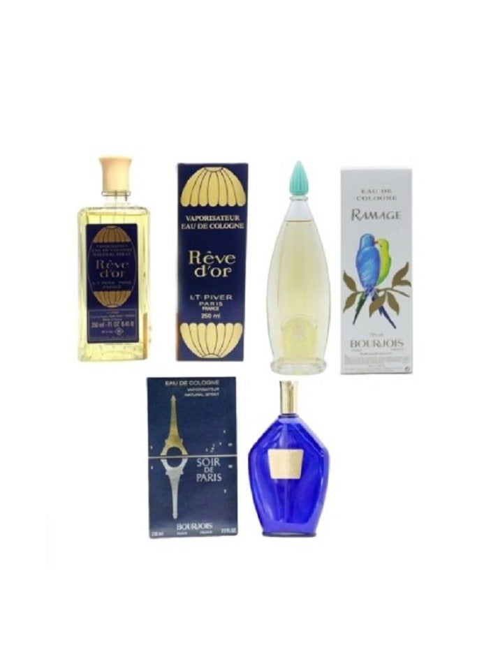 Cologne Set Reve d'Or + Soir de Paris + Ramage 3 pcs 690 g