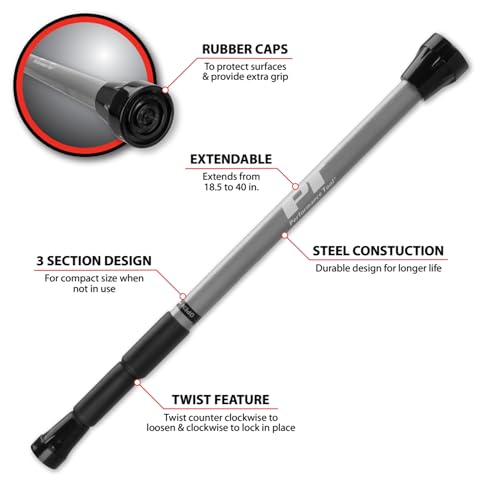 Performance Tool W1475 Telescoping Hood Prop Rod (18.5-Inch to 40-Inch) - Image 2