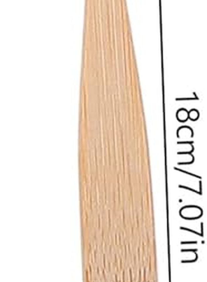 10Pcs Medium Hardness Toothbrush For Adults With Ergonomic Handle And Gum Care - Image 3