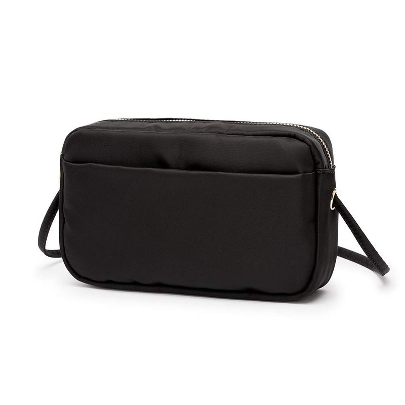 YONBEN Womens nylon Crossbody Bag Small Shoulder Handbags Ladies Designer Satchel Purse (Black-nylon, S) - Image 1
