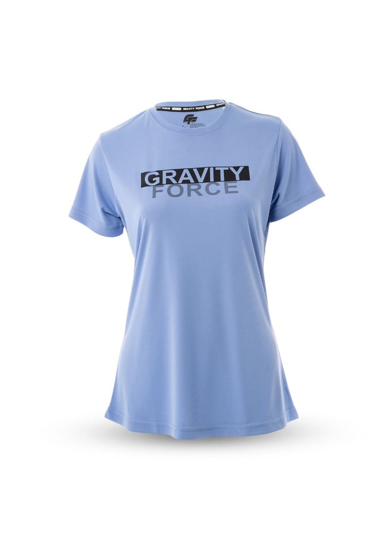 گریوِٹی فورس تيشيرت تدريب نسائي ضاغط من جرافيتي فورس – سريع الجفاف، قابل للتنفس ومريح للرياضة والجيم - Image 3