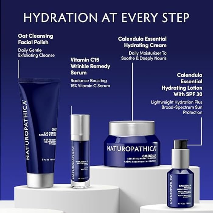 Naturopathica Calendula Essential Hydrating Cream - Soothing Face Moisturizer for Dry Skin - Holistic Calendula Cream - Daily Face Moisturizer for Women - Natural Face Lotion for Women - 1.69 fl oz - Image 5