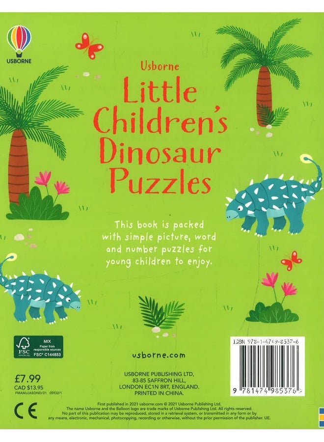 Usborne Little Children'S Dinosaur Puzzles - Image 2