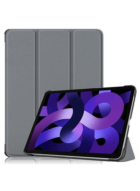 Protective Flip Case For Huawei MatePad SE 11 inch (2024),Light Weight Slim Tri-Fold Shockproof Magnetic Cover Stand Leather Cover Case with Auto Wake/Sleep (Grey)
