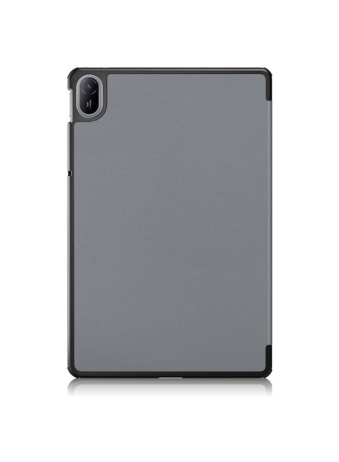 Muyixin حافظة واقية قابلة للطي لهواوي ميت باد SE 11 بوصة (2024)، خفيفة الوزن نحيفة ثلاثية الطي مضادة للصدمات غلاف مغناطيسي واقف غلاف جلدي مع خاصية الاستيقاظ/النوم التلقائي (رمادي) - Image 4