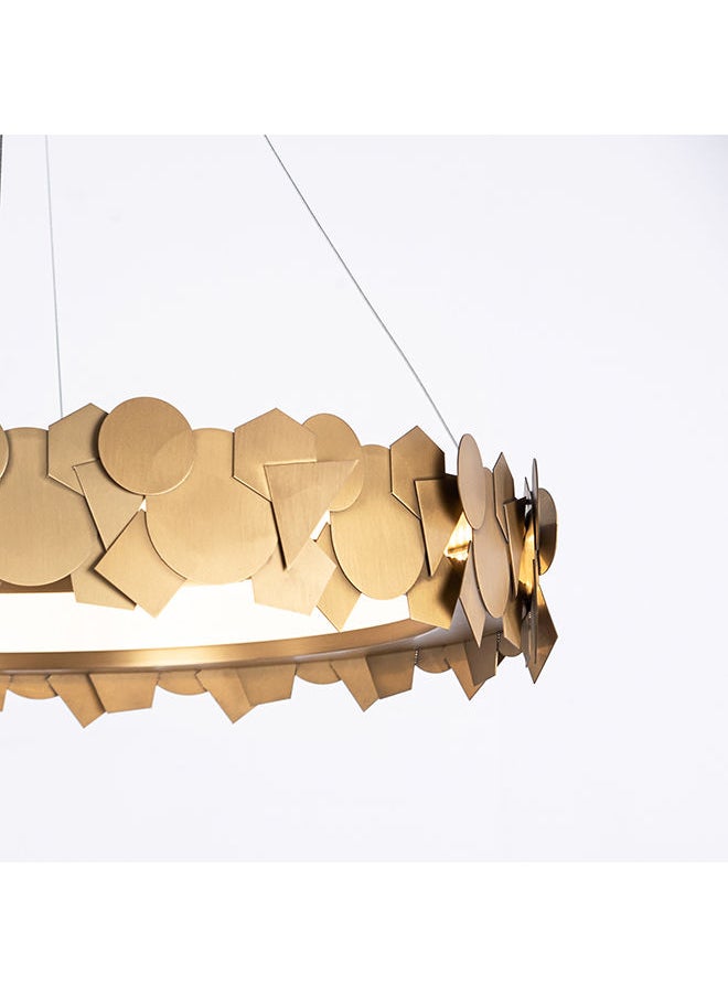 Enarat - Sharp LED Light Gold Chandelier - Image 1