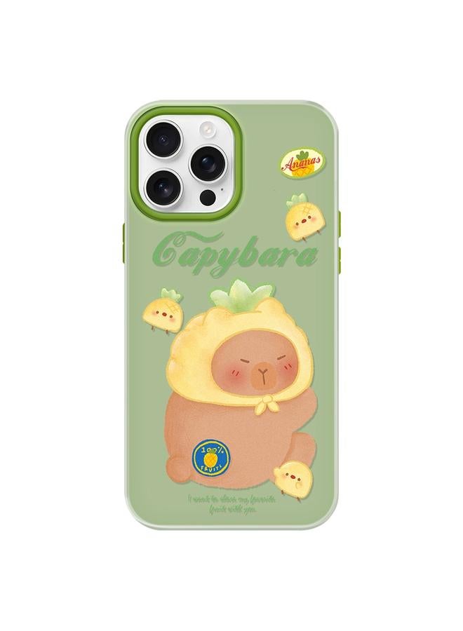 اس-توب جراب لهاتف iPhone 16 Pro مصنوع من مادة TPU الهلامية الملمس، جراب هجين من الكمبيوتر الشخصي - Image 1