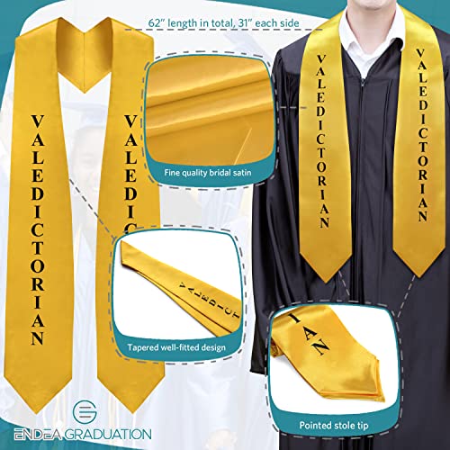 Endea Graduation شال التخرج للمتفوقين من إنديا (ذهبي) - Image 3