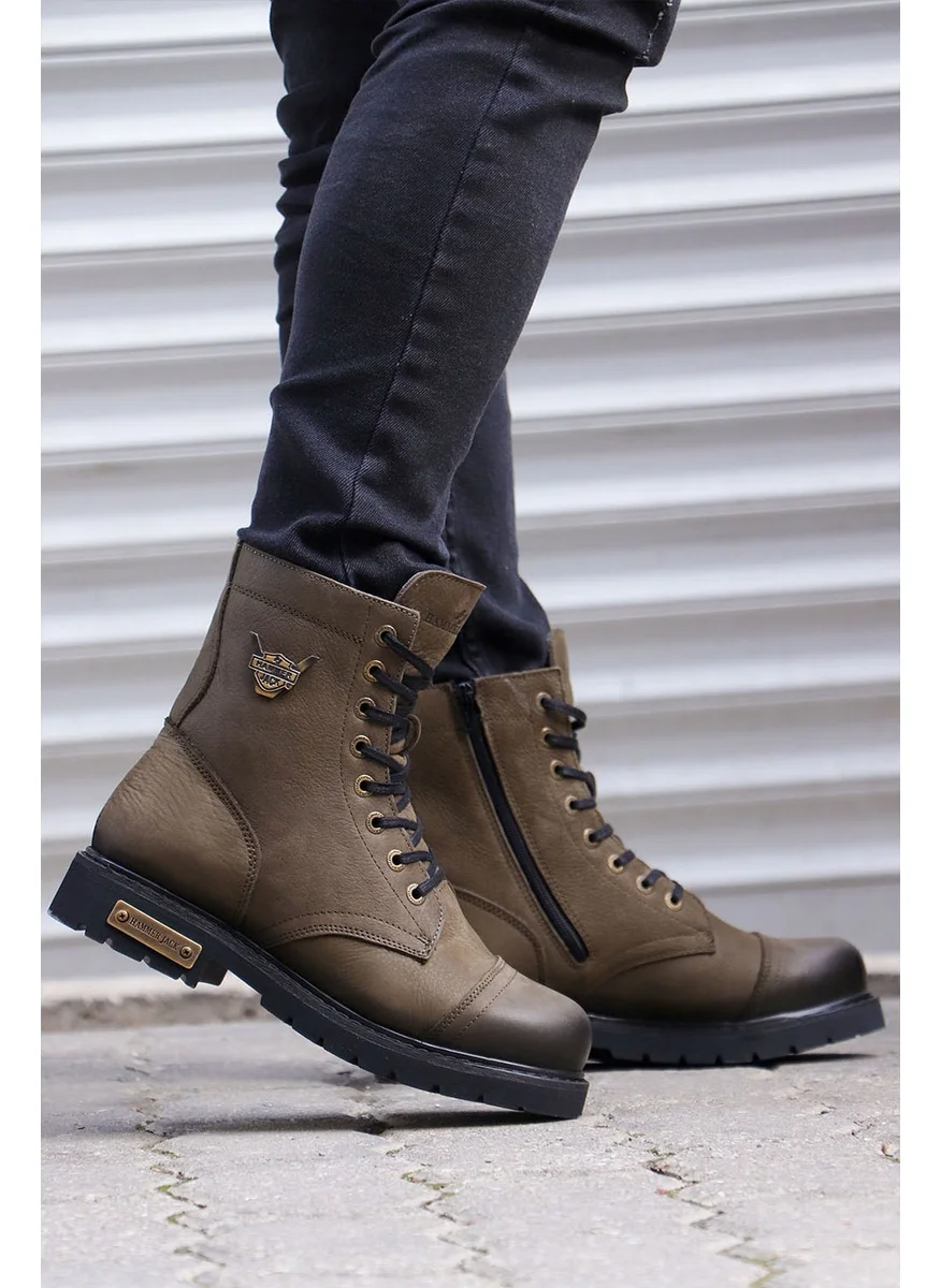 Hammer Jack 18505 Leather Zippered Men's Boots (36-45)