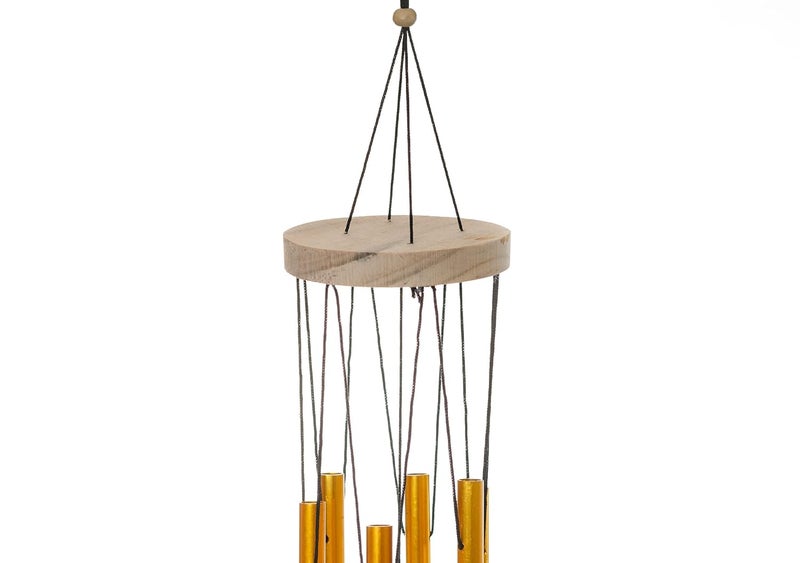 Tej Gifts Metal Wind Chime 65 x 65 x 66 cm Golden - Image 5