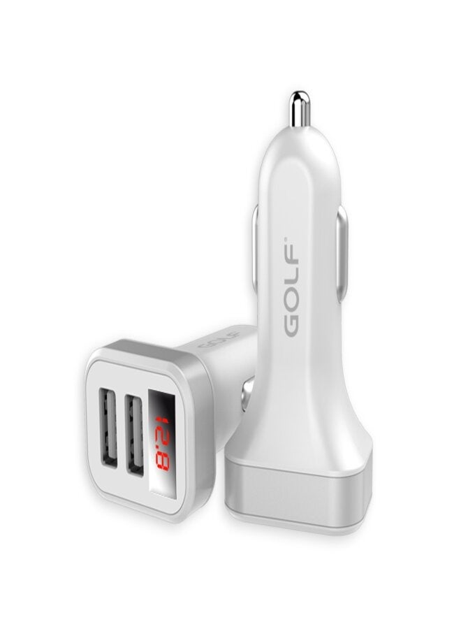 Golf GF-C10 2USB Digitail Display Car Charger - Image 1