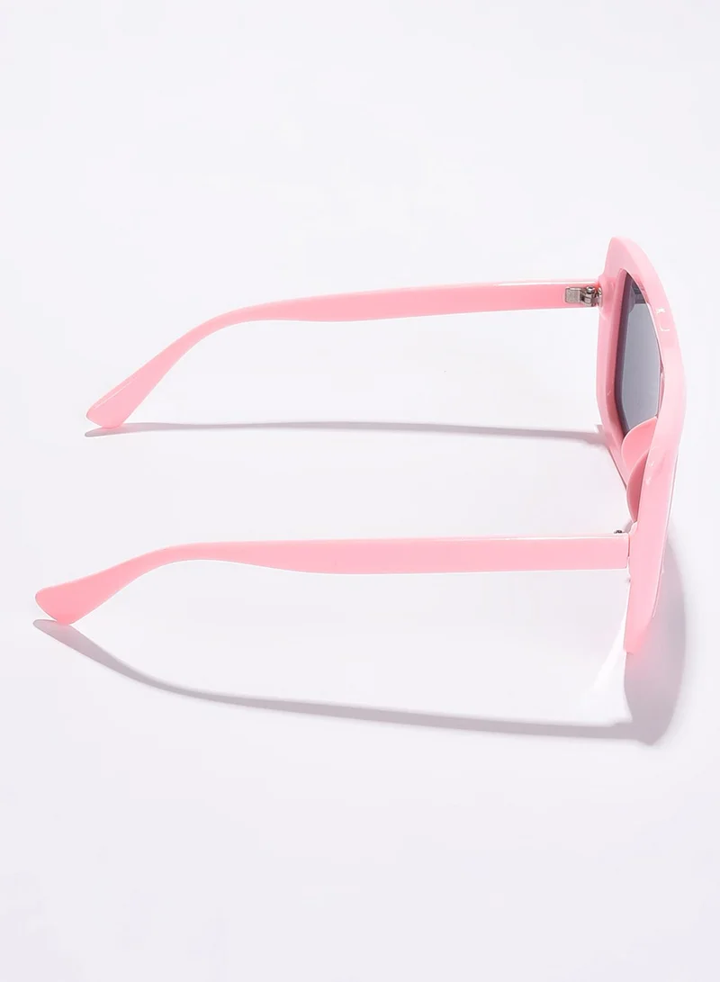 Haute Sauce Black Lens Pink Wayfarer Sunglasses