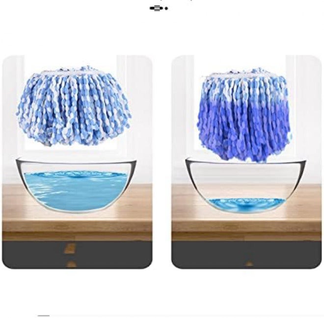 Microfiber Spin Mop Refills Head Mop Head Refills for Spin Mop Spin Mop Replacement Head Mop Replacement Heads for 360° Spinning (Pack : 2 Pack) (4 Pack) - Image 3