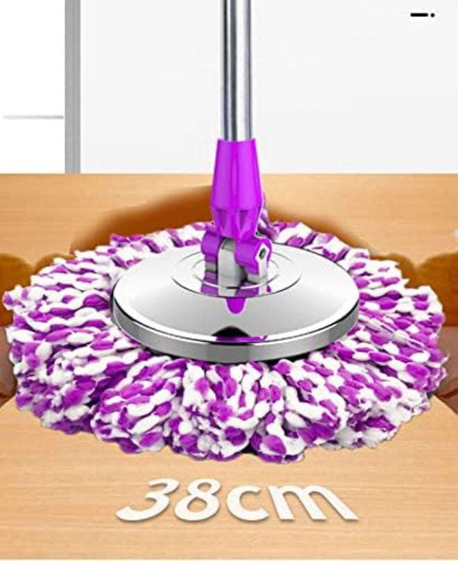 Microfiber Spin Mop Refills Head Mop Head Refills for Spin Mop Spin Mop Replacement Head Mop Replacement Heads for 360° Spinning (Pack : 2 Pack) (4 Pack) - Image 5