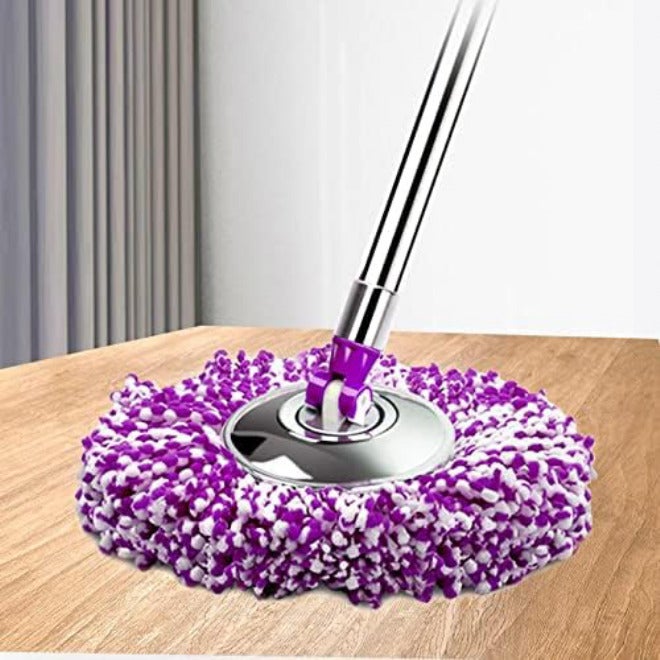 Microfiber Spin Mop Refills Head Mop Head Refills for Spin Mop Spin Mop Replacement Head Mop Replacement Heads for 360° Spinning (Pack : 2 Pack) (4 Pack) - Image 4