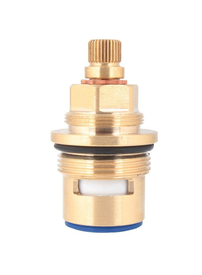 NEW WARE® Ceramic Disk Fitting Brass FLT Type 28 x 1.5 Spindle - Repairing Disc Inner Part Cartridge for Taps (Pack of 4) - Image 3