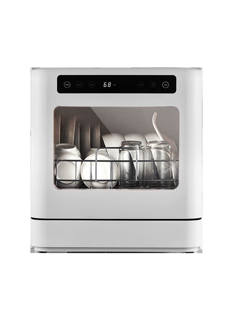 Sharpdo Portable Dishwasher, Installation-Easy Energy-Saving Portable Dishwasher With 5-Liter Water Per Time, Tableware Capacity for 8 People - Image 1