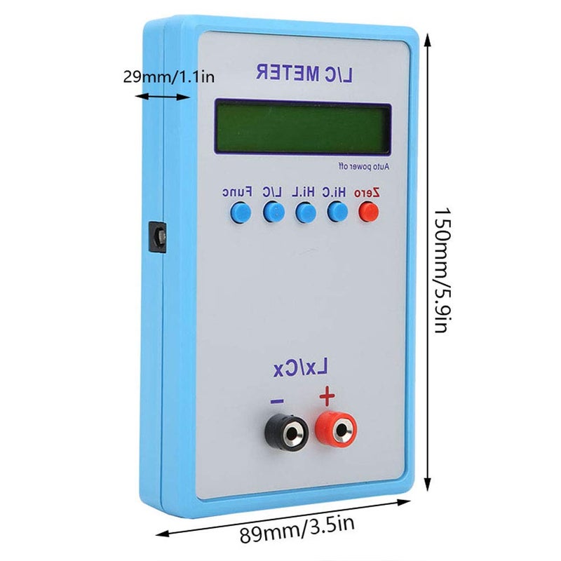 LC 200A مقياس رقمي متعدد ABS محمول لقياس السعة والمحاثة للبحث العلمي - Image 3