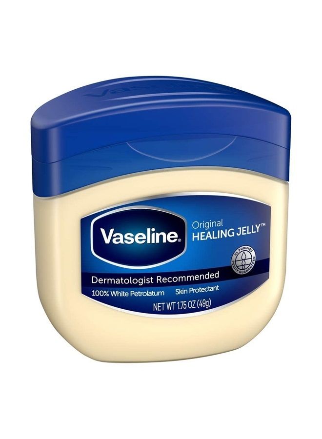 Vaseline 100% Pure Petroleum Jelly, 1.75 Oz / 49 Gr Jars (Pack of 3)
