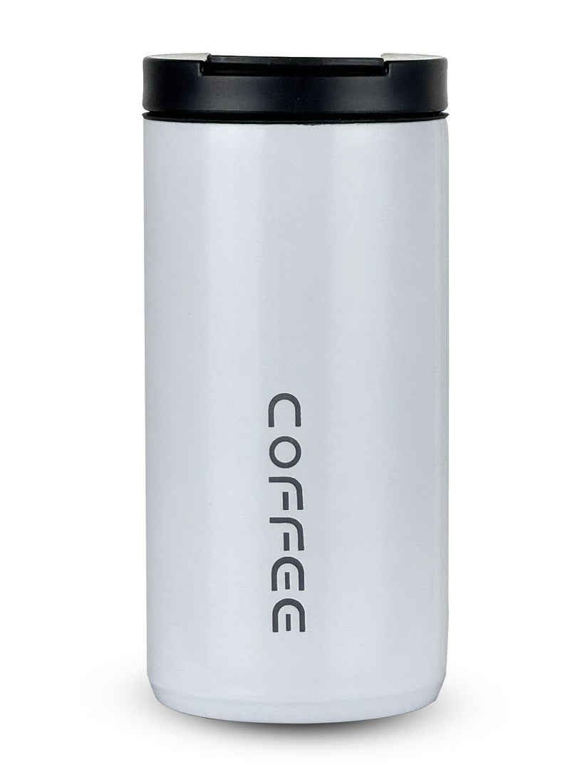 ROEIEIS Insulated Coffee Mug 14oz,Travel Coffee Tumbler,Vacuum Insulated Coffee Mug with Leak Proof Screw Lid Coffee Cup for Men and Women for Hot & Cold Drinks - Image 1