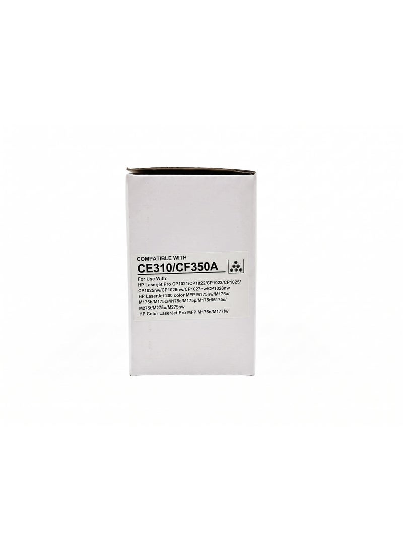 طباعة الذهب Gold Print Premium Universal Toner CE310 126a, CF350A 130A For Use With: HP Laserjet Pro CP1021, CP1022, CP1023, CP1025, CP1025nW, CP1026nW, CP1027mw, CP1028w, HP LaserJet 200 color MFP M175nw, M175al, M175b, M175c, M175e, M175p, M175r, M275s, M275, M275u, M275nw, HP Color LaserJet Pro MFP M176n, M177fw,  (1300 Page) - Image 3