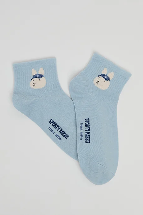 R&b 3 Pack Patterned Ankle Socks