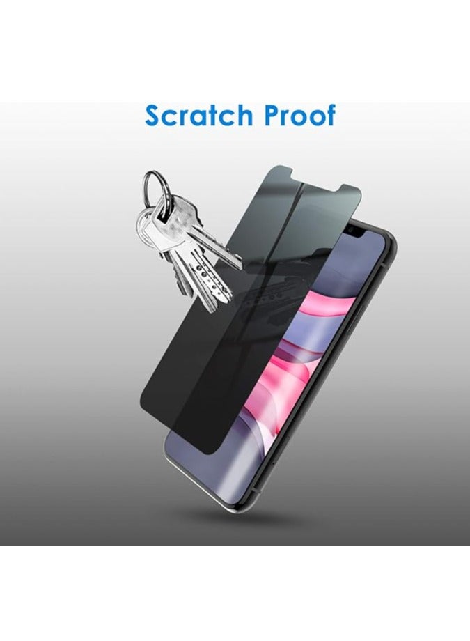 Denx Privacy Screen Protector for iPhone 11/XR, Tempered Glass Anti-Spy Bubble Free Case Friendly Easy Installation Film for iPhone 11/XR, 6.1 Inch - Image 4