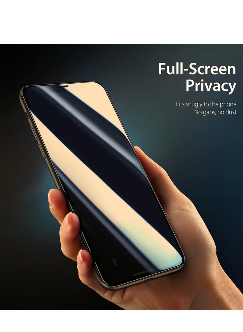Denx Privacy Screen Protector for iPhone 11/XR, Tempered Glass Anti-Spy Bubble Free Case Friendly Easy Installation Film for iPhone 11/XR, 6.1 Inch - Image 5
