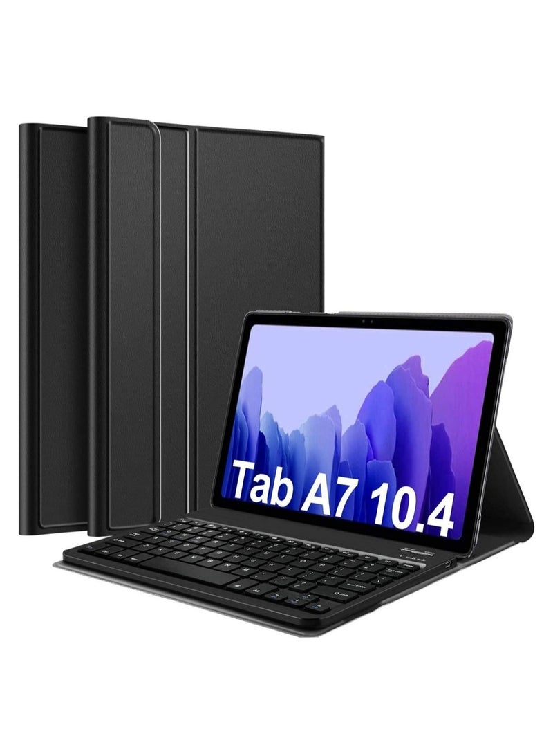 ELTRAZONE Wireless Bluetooth Keyboard with Detachable Tablet Case Cover for Samsung Galaxy Tab A7 10.4 inch 2020 SM-T500/T505/T507 - Image 1