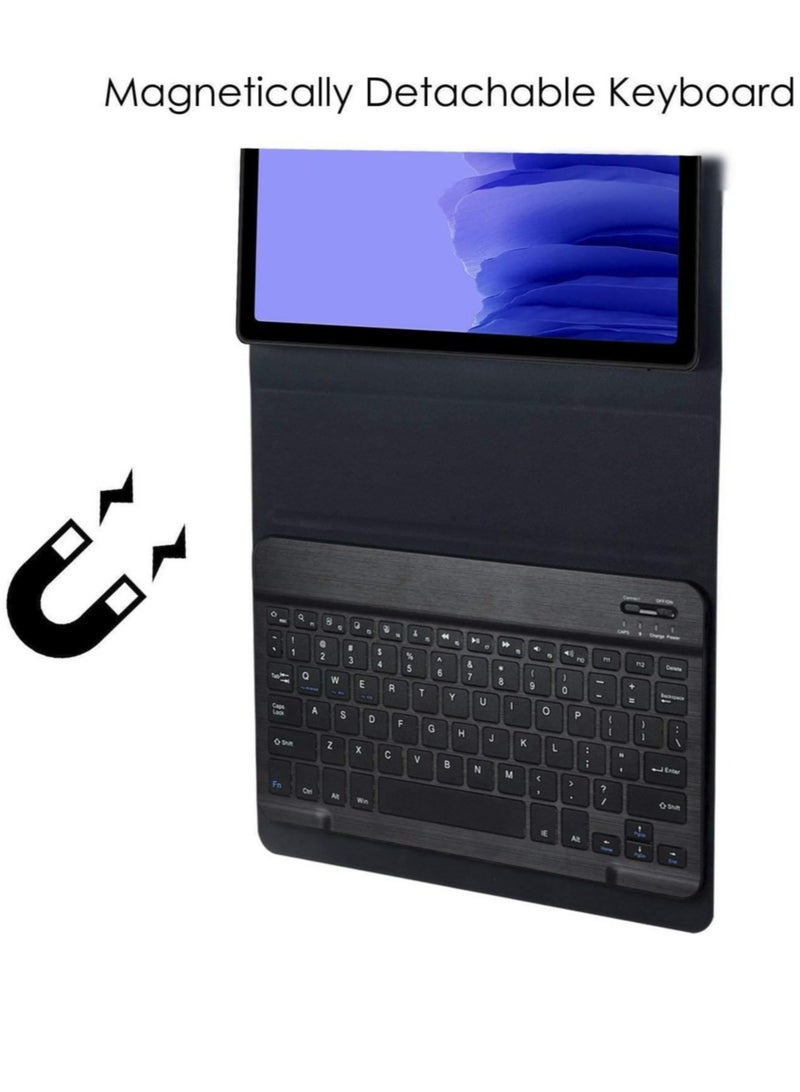 ELTRAZONE Wireless Bluetooth Keyboard with Detachable Tablet Case Cover for Samsung Galaxy Tab A7 10.4 inch 2020 SM-T500/T505/T507 - Image 3
