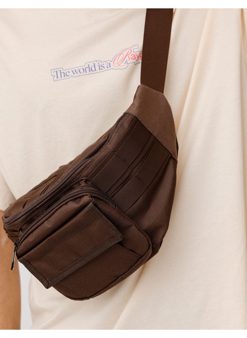 In Your Shoe Brown Crossbody Bag 