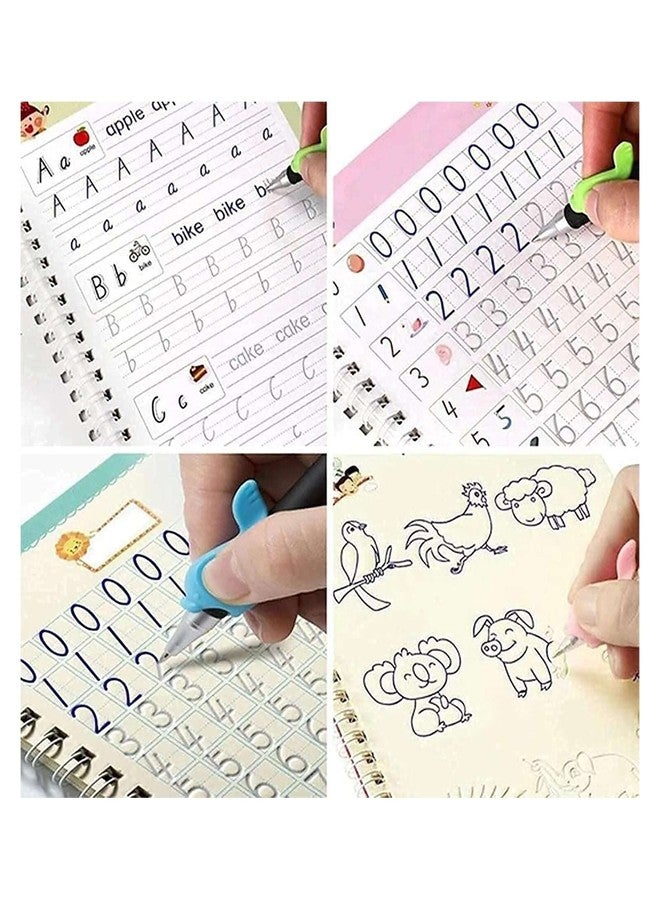 Toyfinity Magic Practice Copybook for Kids, Calligraphy Pens, Calligraphy Set for Beginners, Reusable Calligraphy for Kids, Handwriting Practice Copybook for Preschoolers - Image 4
