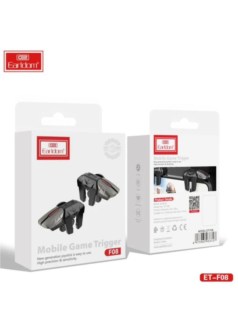 Earldom Mobile Trigger Controller Shoot Fire Button – Precision Smartphone Game Triggers Compatible with iOS & Android for Enhanced Mobile Gaming Performance - Image 2