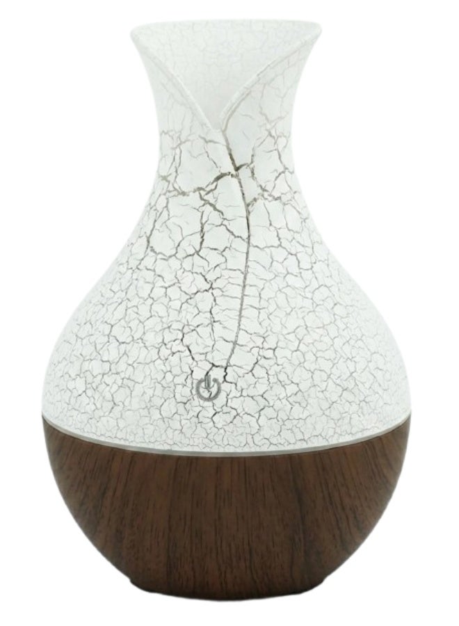MINI HUMIDIFIER QH 216 - SL-003 Ceramic Aroma Diffuser – Ultrasonic Cool Mist, 7 LED Colors, Auto Shut-Off Timer, USB Air Humidifier for Home, Bedroom, Baby Room & Car - Beige - Image 1